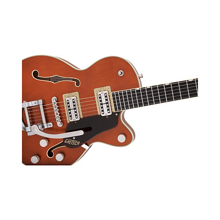 G6659T Players Edition Broadkaster Jr Bigsby USA Full Tron Roundup Orange Gretsch Guitars