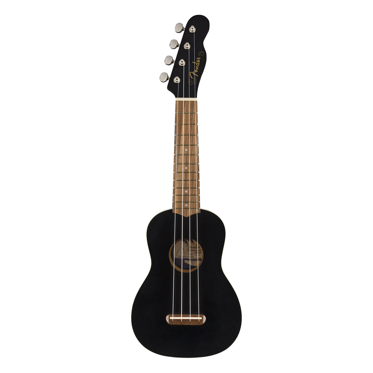 Fender Venice Soprano Uke Black Ukulélé