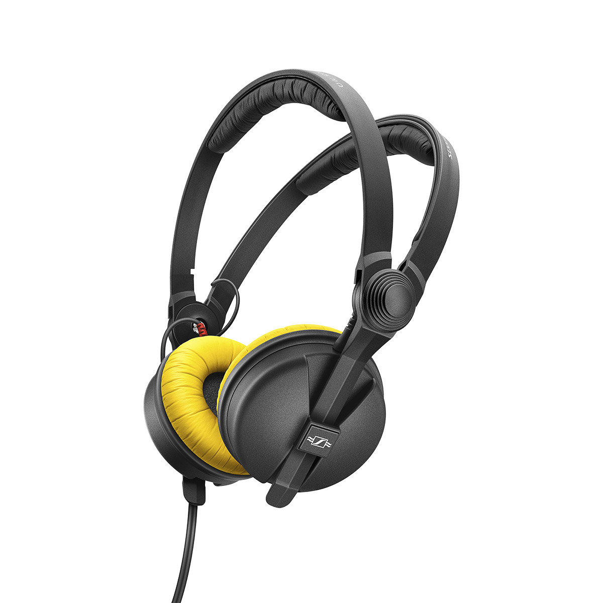 Casque Sennheiser HD-25 édition 75ème Anniversaire, Jaune, Supra-auriculaire, Neuf (ouvert)