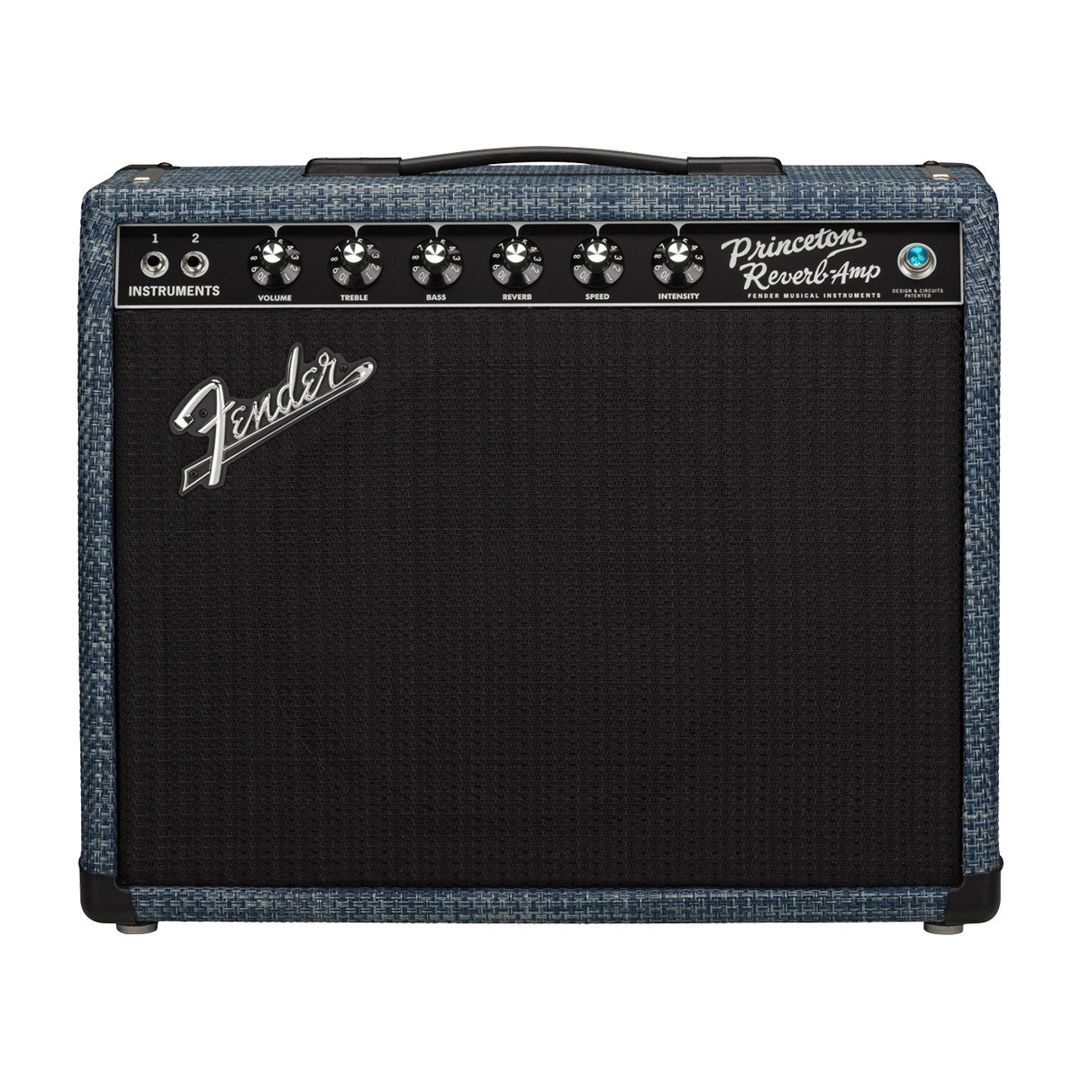Princeton Reverb Blue Fender 2020 Limited Edition Princeton Reverb Celestion Alnico Blue ...