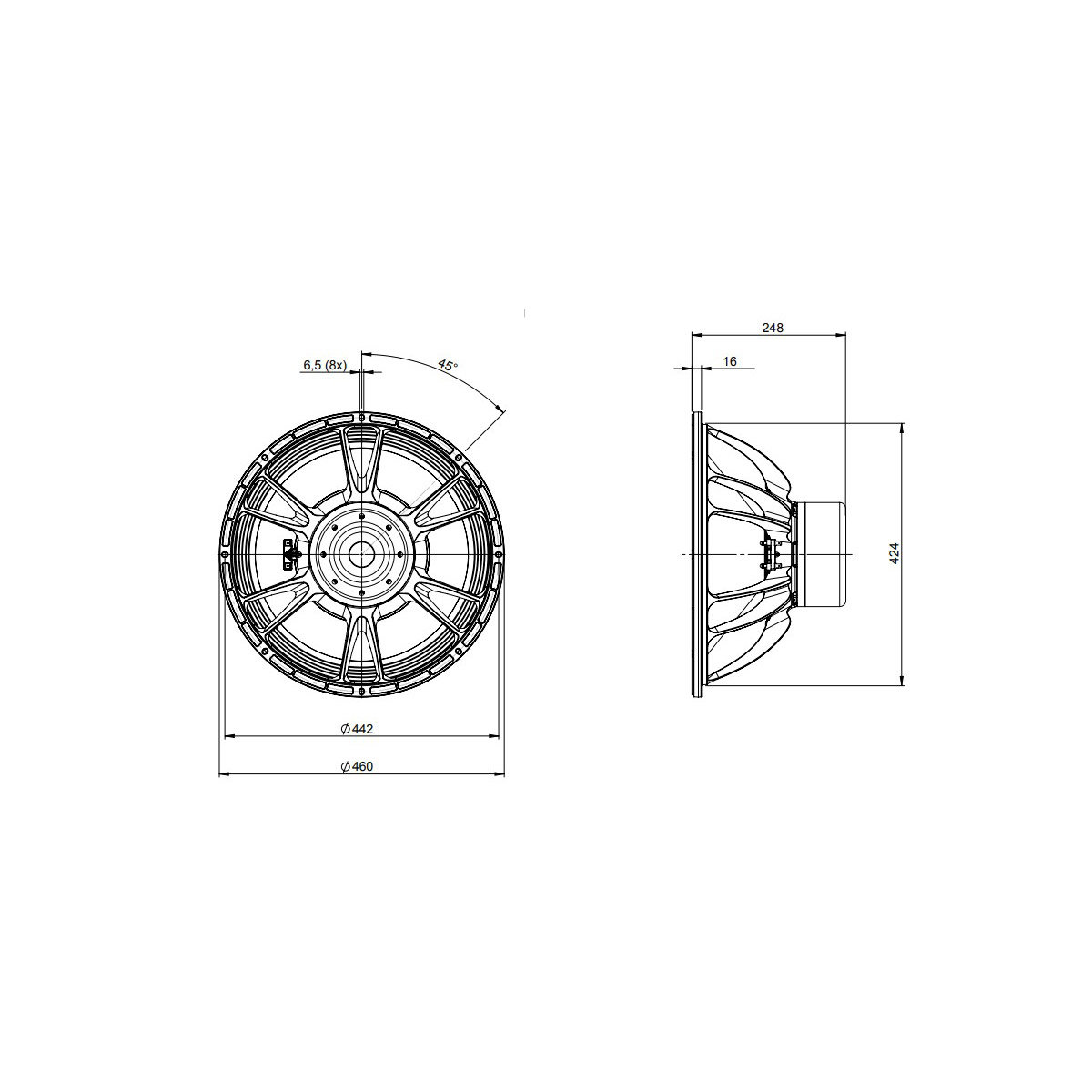 B&C Speakers 18DS115 - Haut-parleur SonoVente.com