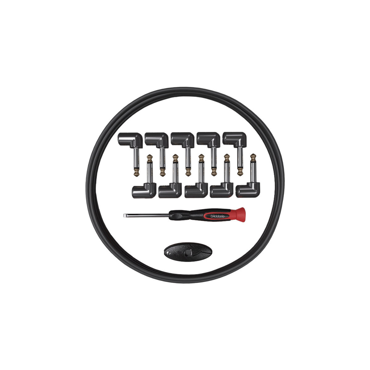 D'Addario PWGPKIT10 DIY Solderless Cable Kit Câble Patch