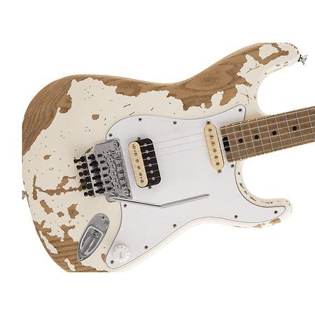 Henrik Danhage Limited Edition Signature Pro-Mod So-Cal Style 1 MN White Relic Charvel