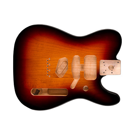Fender Deluxe Series Telecaster SSH Alder Body Modern Bridge Mount 3 Color Sunburst