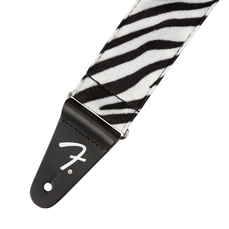 Wild Zebra Print Strap 2" Fender