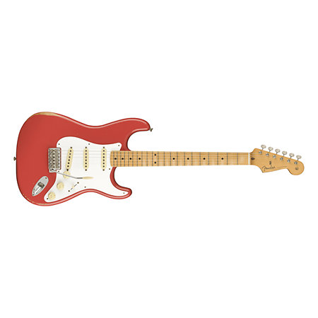 Fender Road Worn 50s Stratocaster MN Fiesta Red