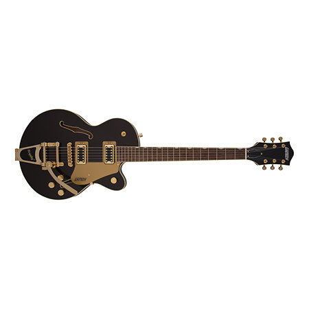 Gretsch Guitars G5655TG Electromatic Center Block Jr Single-Cut with Bigsby Gold Hardware Laurel Black Gold