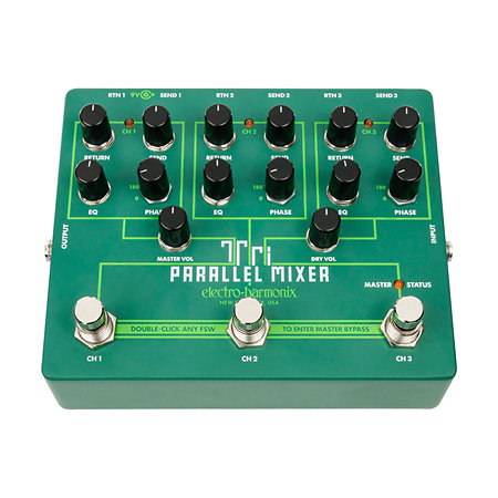 Tri Parallel Mixer Effects Loop Mixer/Switcher Electro Harmonix