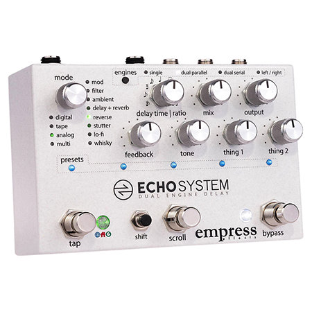 Echosystem Dual Engine Delay Empress Effects