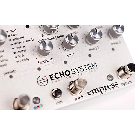 Echosystem Dual Engine Delay Empress Effects
