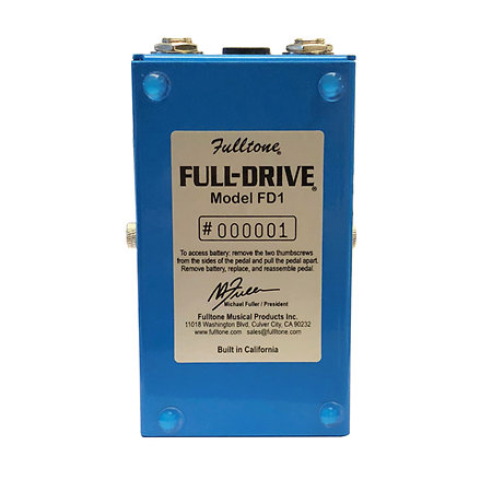 FullDrive1 Overdrive Fulltone