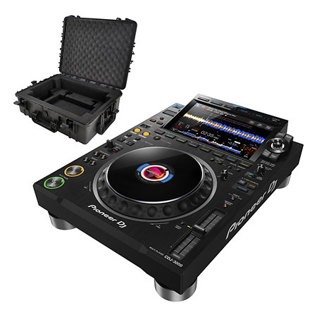 Pioneer DJ CDJ-3000 + DJRC-MULTI1 Flight pack