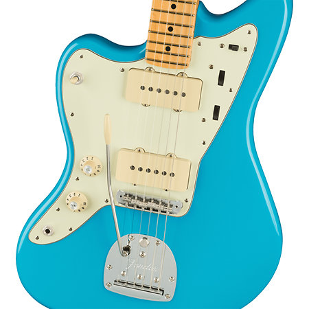 American Professional II Jazzmaster LH MN Miami Blue Fender