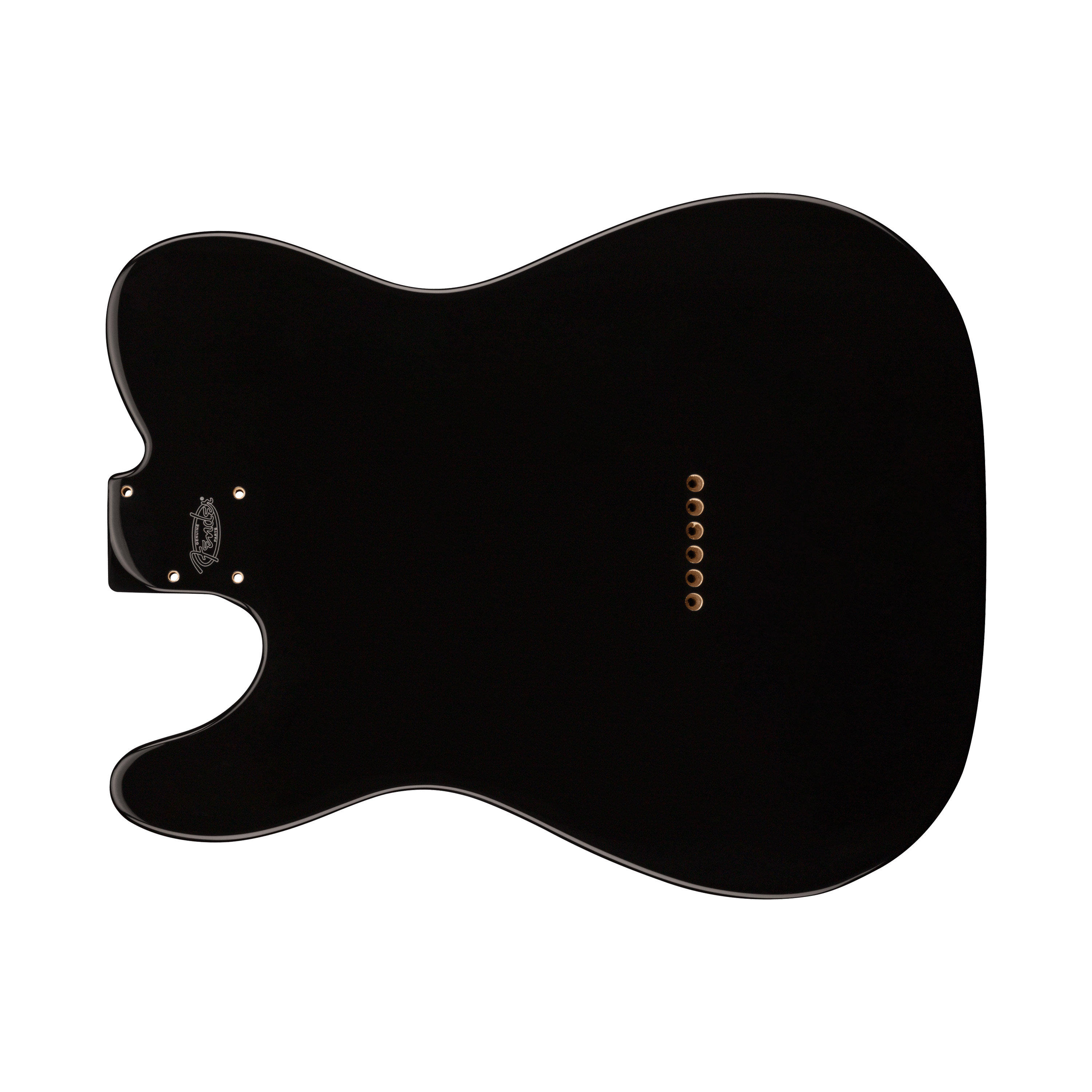 Fender Deluxe Series Telecaster Ssh Alder Body Modern Bridge Mount Black Pièces Détachées