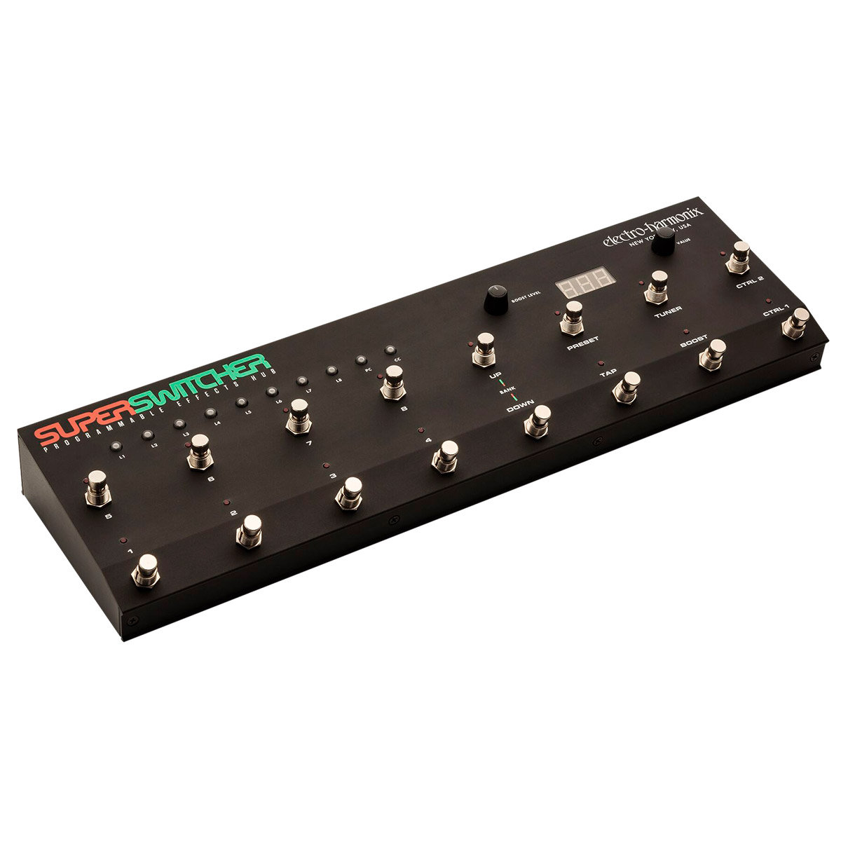 Electro Harmonix Super Switcher Programmable Effects Hub Effets