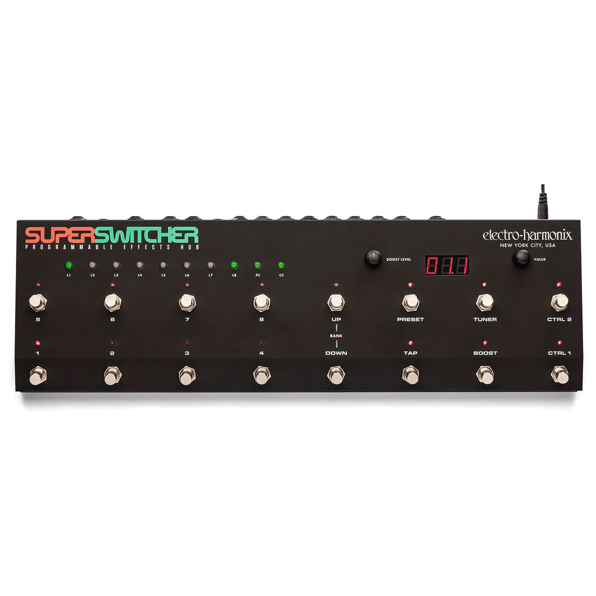Electro Harmonix Super Switcher Programmable Effects Hub Effets