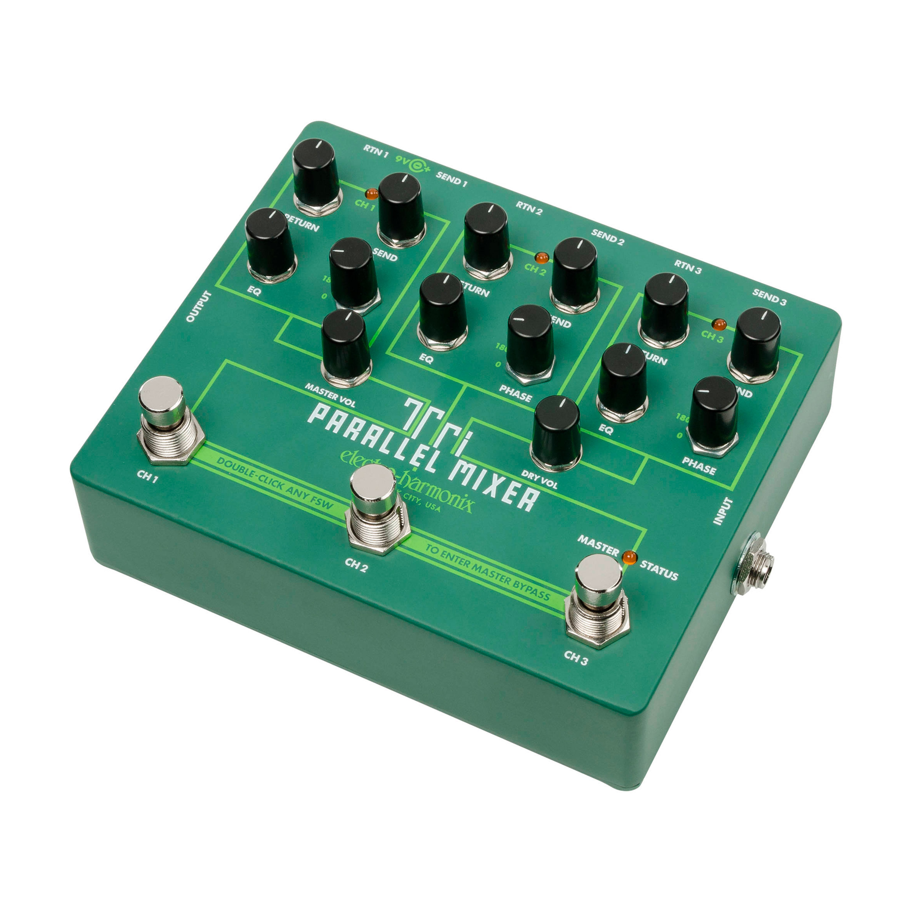 Electro Harmonix Tri Parallel Mixer Effects Loop Mixer/Switcher ...
