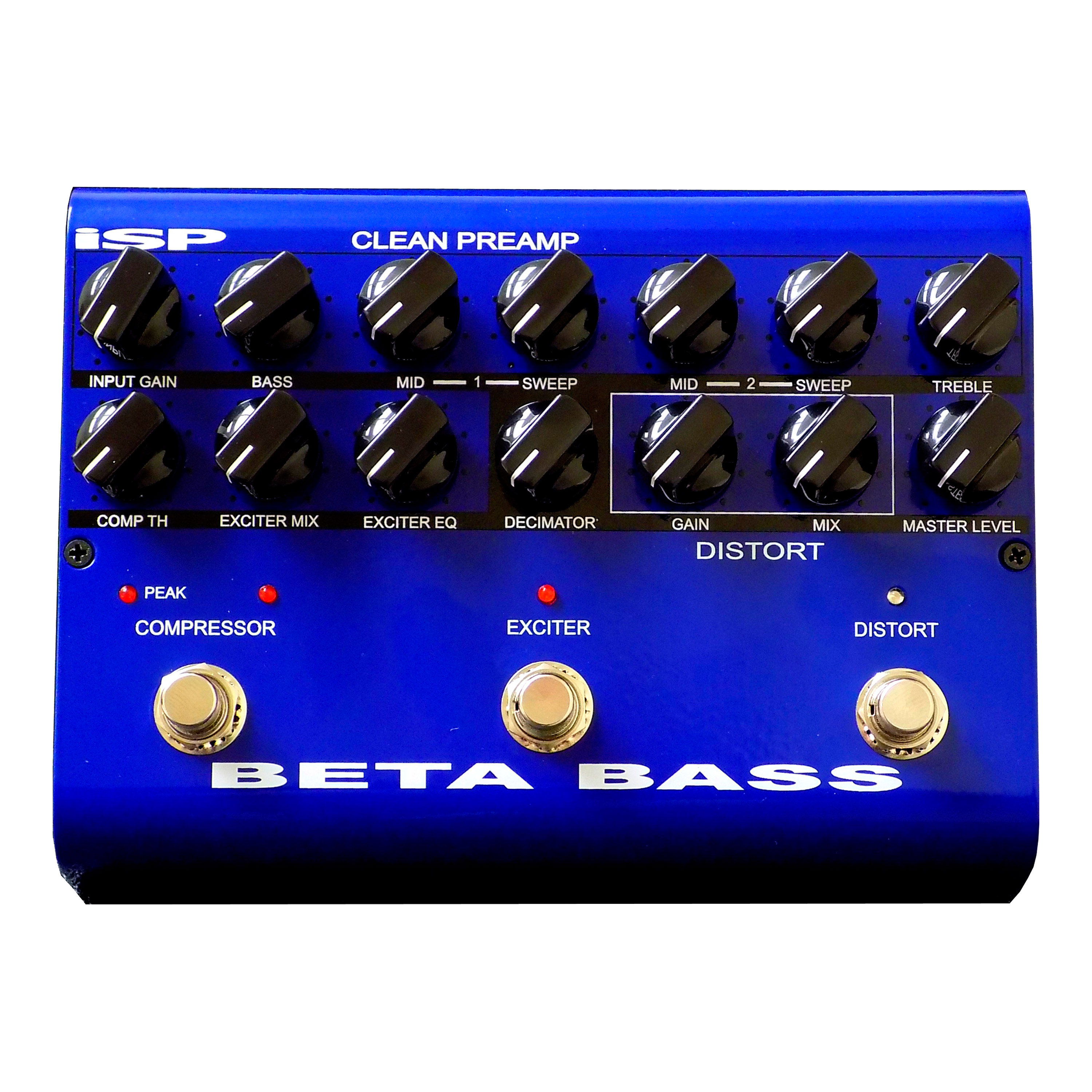 ISP Technologies Beta Bass Preamp Pedal Effets Basse