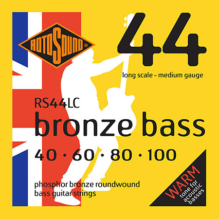 Rotosound RS44LC Bass 44 Phosphor Bronze 40/100