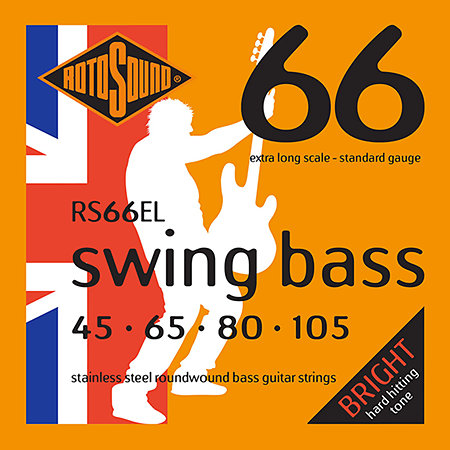Rotosound RS66EL Swing Bass 66 Stainless Steel Extra Long 45/105