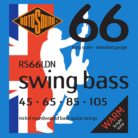 RS66LDN Swing Bass 66 Nickel 45/105 Rotosound
