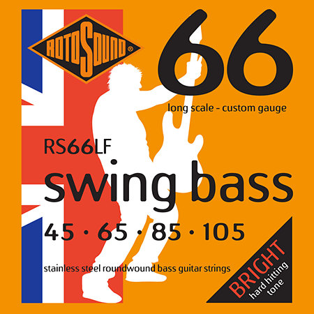 Rotosound RS66LF Swing Bass 66 Stainless Steel 45/105