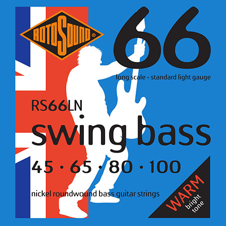Rotosound RS66LN Swing Bass 66 Nickel 45/100