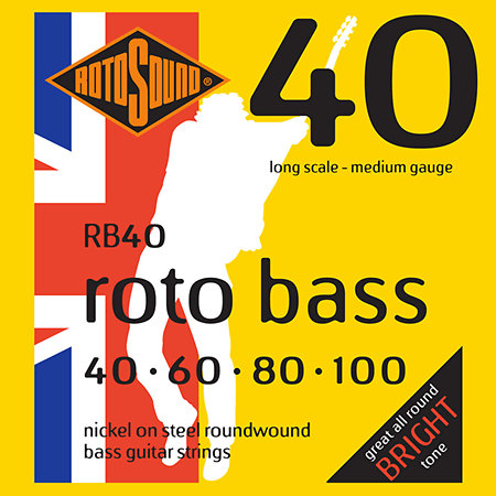 Rotosound RB40 Roto Bass Nickel 40/100