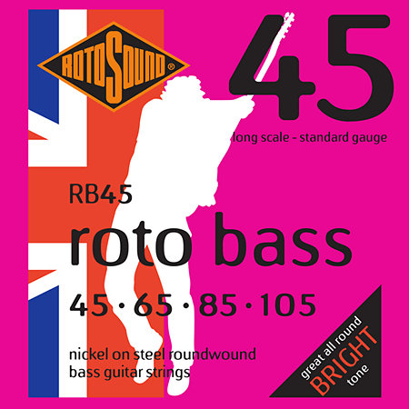 RB45 Roto Bass Nickel 45/105 Rotosound