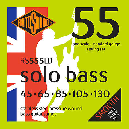 RS555LD Solo Bass 55 Linea Pressure Wound 45/130 Rotosound