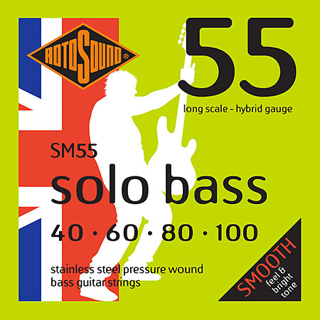 Rotosound SM55 Solo Bass 55 Linea Pressure Wound 40/100