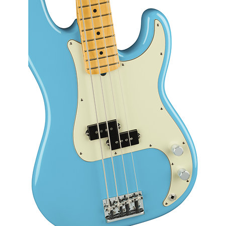 American Professional II Precision Bass MN Miami Blue Fender