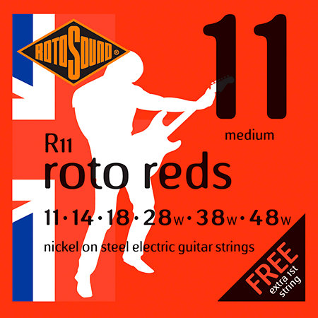 Rotosound R11 Roto Reds Nickel Medium 11/48