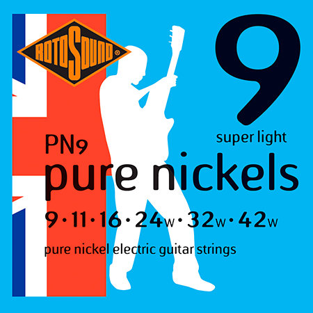 Rotosound PN9 Pure Nickels Super Light 9/42