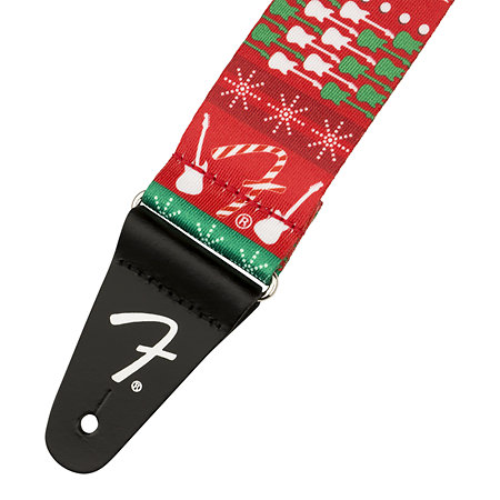 Fender Ugly Xmas Sweater Strap Snowman