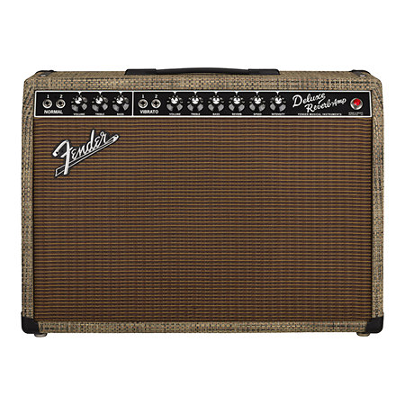 2020 Limited Edition 65 Deluxe Reverb Chilewich Bark Fender