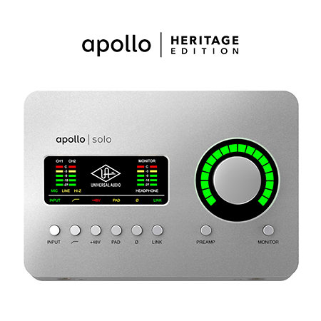 Universal Audio Apollo Solo USB3 Heritage Edition