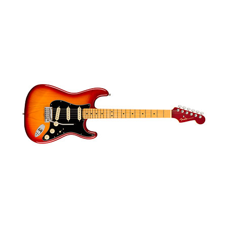 Ultra Luxe Stratocaster MN Plasma Red Burst Fender