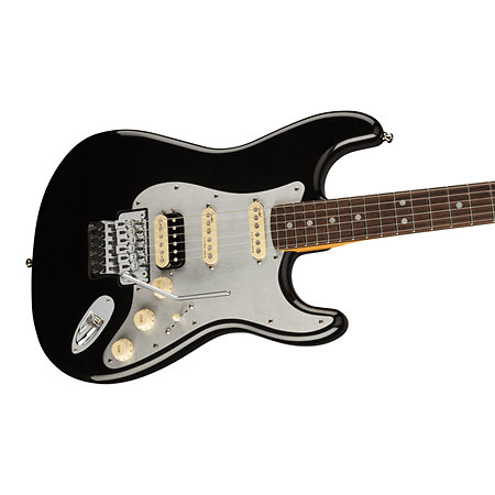 Ultra Luxe Stratocaster Floyd Rose HSS RW Mystic Black Fender