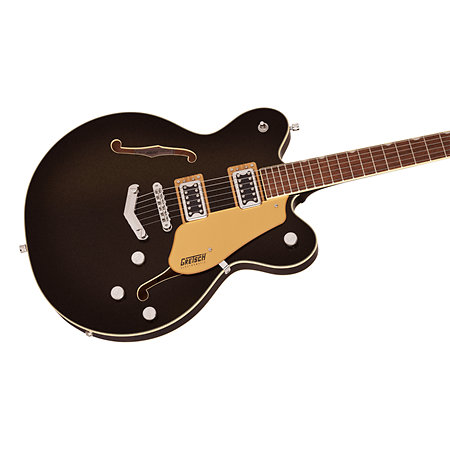 G5622 Electromatic Center Block Double-Cut V-Stoptail Laurel Black Gold Gretsch Guitars