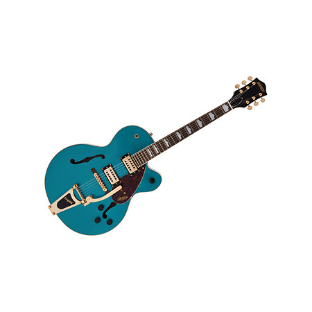 Gretsch Guitars G2410TG Streamliner Hollow Body Single-Cut Bigsby Laurel Ocean Turquoise