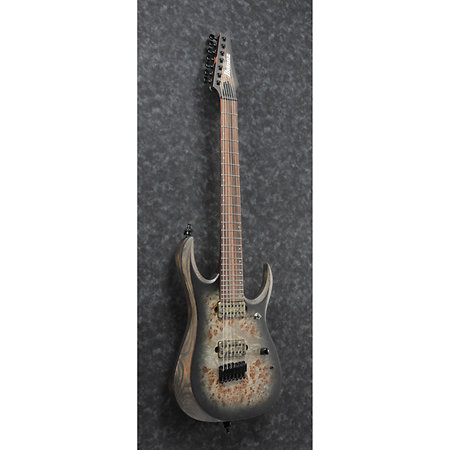 RGD71ALPA RGD Axion Label Charcoal Burst Black Stained Flat 7 cordes Ibanez