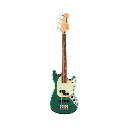 Limited Edition Player Mustang Bass PJ Sherwood Green Metallic Fender