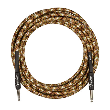 Fender Professional Series Instrument Cable Straight/Straight 18.6' Desert Camo