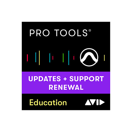 AVID Pro Tools EDU licence renouvellement de support et updates