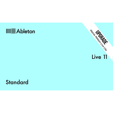 Ableton Live 11 Standard upgrade depuis Lite