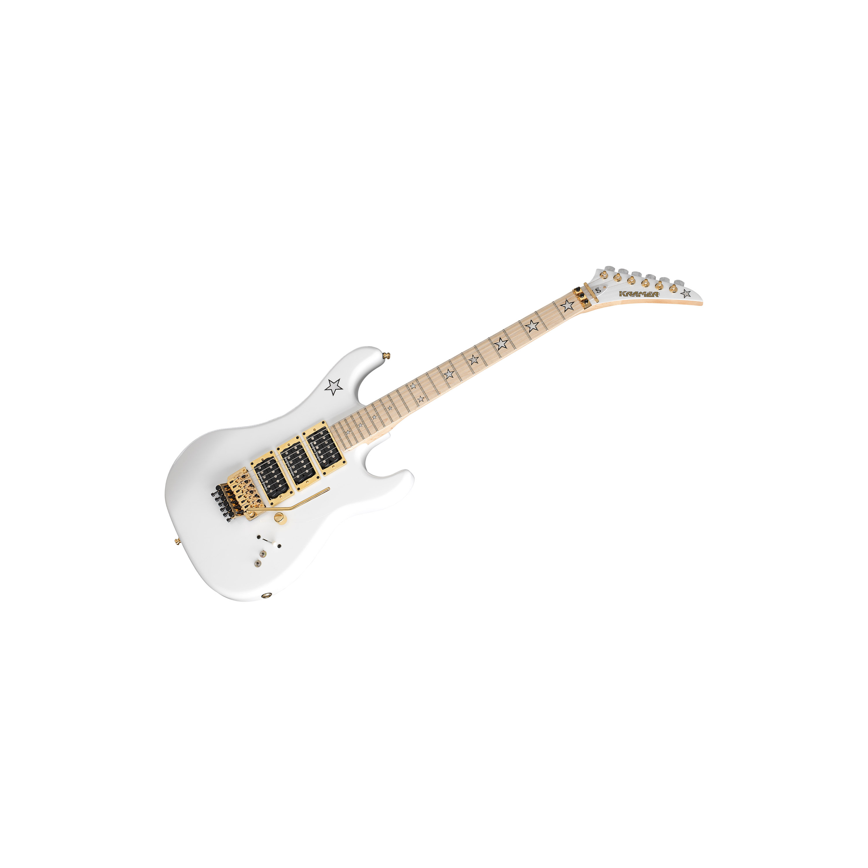 Kramer Jersey Star Alpine White Guitare Metal / Moderne