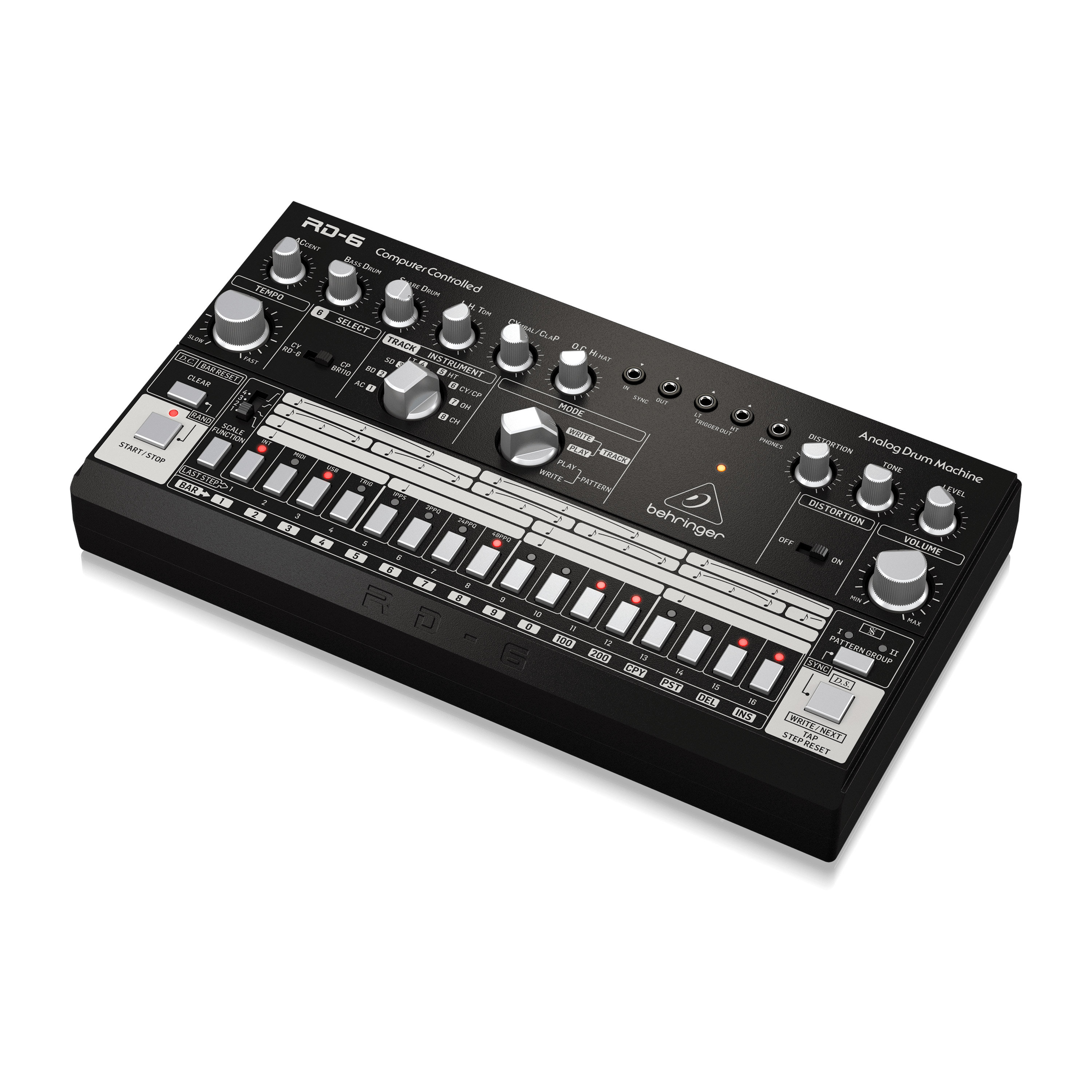 Behringer RD-6-BK - Boîte à rythme SonoVente.com