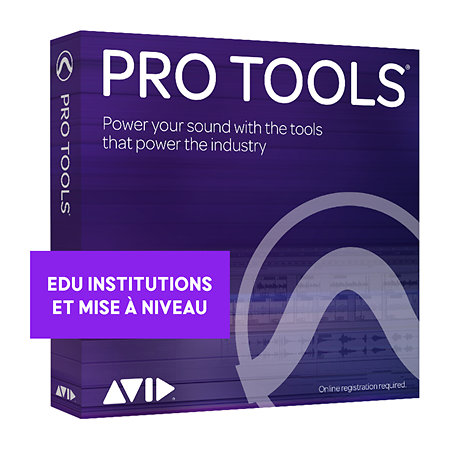 AVID Pro Tools upgrade plan et support annuel institution