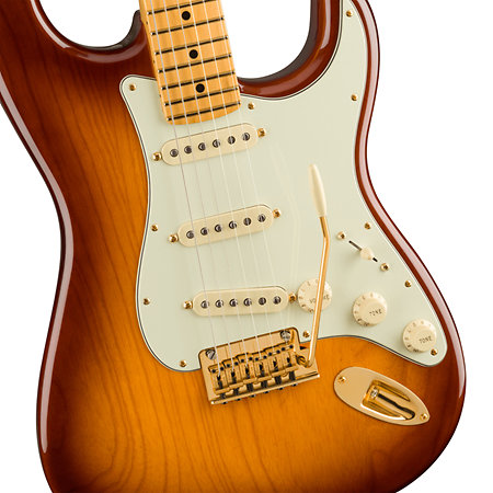 75th Anniversary Commemorative Stratocaster MN 2-Color Bourbon Burst Fender